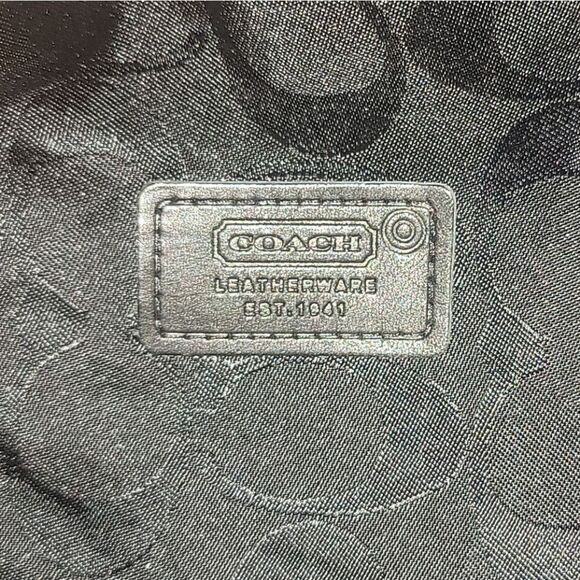 Coach Wool Dark Gray Bucket Hat Classic Design M/L - Picture 7 of 8